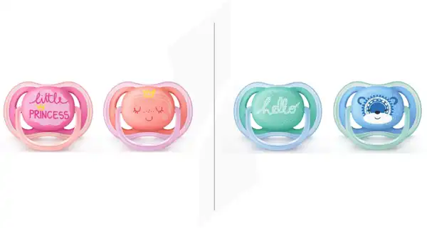 Avent Sucet Ultra Air 6-18m Mix