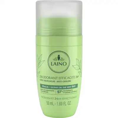 Laino Plaisirs Parfumes DÉodorant ThÉ Vert Bio Roll-on/50ml à Les Arcs