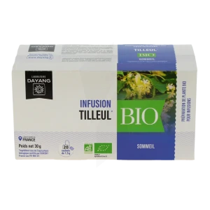 Dayang Tilleul Bio 20 Infusettes