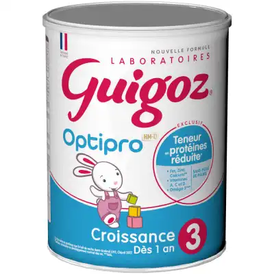 Acheter Guigoz Optipro 3 Lait en poudre B/780g à VILLENAVE D'ORNON