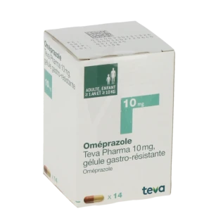 Omeprazole Teva Pharma 10 Mg, Gélule Gastro-résistante