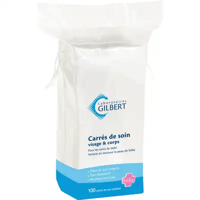 Gilbert Carrés de Soin Visage & Corps B/100