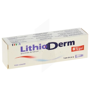 Lithioderm 8 %, Gel