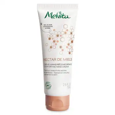 Melvita Nectar de Miels Crème Mains Réconfortante T/75ml