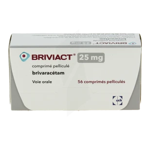 Briviact 25 Mg, Comprimé Pelliculé