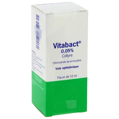 Vitabact 0,05 Pour Cent, Collyre à ANDERNOS-LES-BAINS