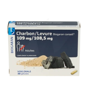 Biogaran Conseil Charbon Levure Gél B/30