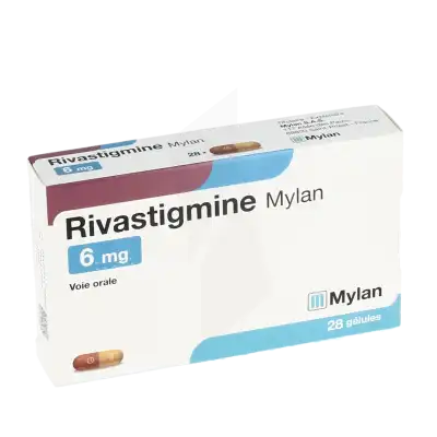 RIVASTIGMINE VIATRIS 6 mg, gélule