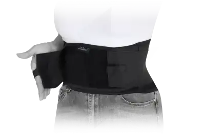 Dorsosport Ceint Lo Noir H26cm Xs à Gardanne