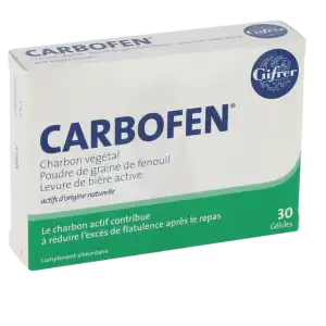 Gifrer Carbofen Gélules B/30 à Genas