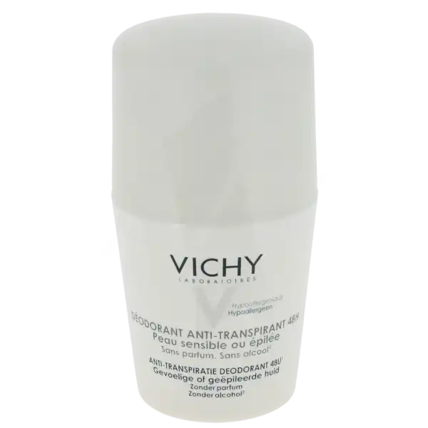 Vichy Déodorant Anti-transpirant 48h Peau Sensible Roll-on/50ml