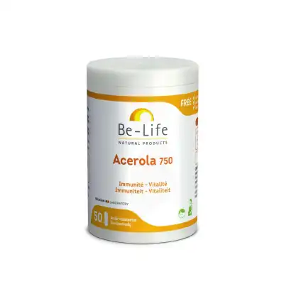 Be-life Acérola 750 Gélules B/50 à Serris