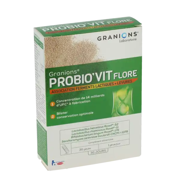 Granions Probio'vit Flore Gélule B/30