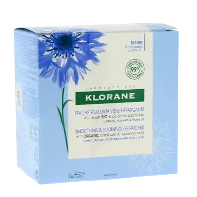 Klorane Bleuet Bio Patchs Défatigants Express 7x2 Patchs à ALBI