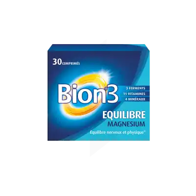 Bion 3 Equilibre Magnésium Comprimés B/30 à SAINT-JEAN-D-ILLAC