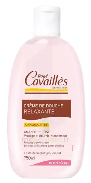 Rogé Cavaillès Crème De Douche Beurre D'amande Et Rose 2fl/500ml