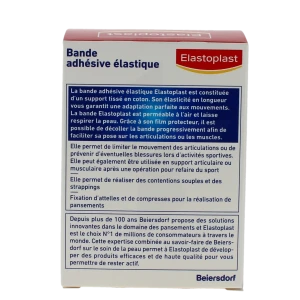 Elastoplast Bande Adhésive Elastiques 8cmx2,5m