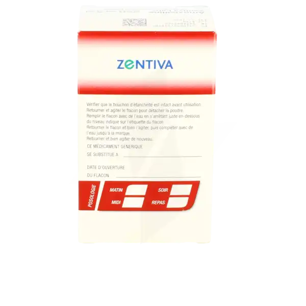 Amoxicilline Zentiva Lab 250 Mg/5 Ml, Poudre Pour Suspension Buvable
