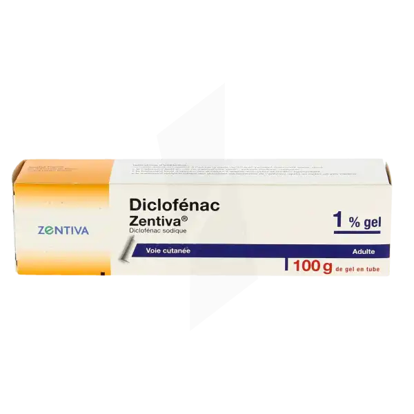 Diclofenac Zentiva 1 %, Gel