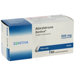 Abiraterone Zentiva 500 Mg, Comprimé Pelliculé