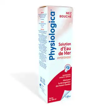 Acheter Gifrer Physiologica Spray hypertonique Eau de mer 100ml à LORMONT