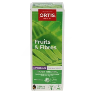 Ortis Fruits & Fibres Action Douce Sirop Fl/250ml