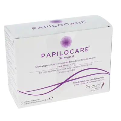 Papilocare Gel Vaginal Réépithélisant 21 Canules/5ml à CANEJAN