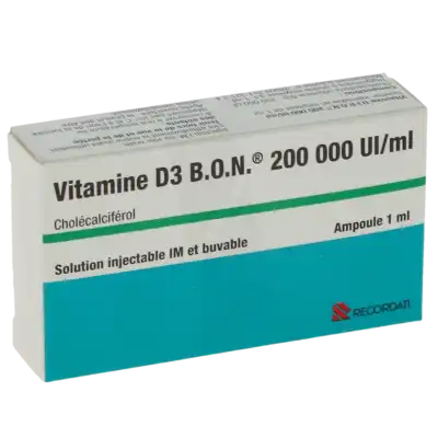 Vitamine D3 Bon 200 000 U.i./1 Ml, Solution Injectable Im En Ampoule à Paris