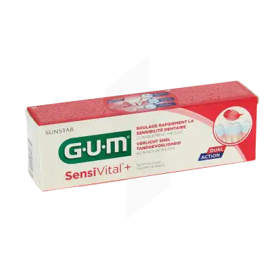 Gum Sensivital+ Dentifrice 75ml à Abbeville