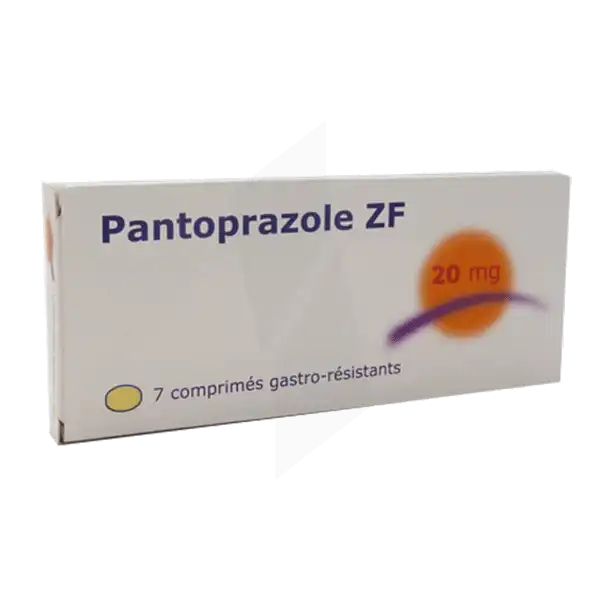 Pantoprazole Zf 20 Mg, Comprimé Gastro-résistant