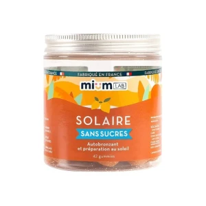 Mium Lab Solaire Gummies Sans Sucre Pot/42