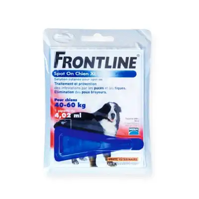 Frontline Solution Externe Chien 40-60kg 1dose à VINCENNES