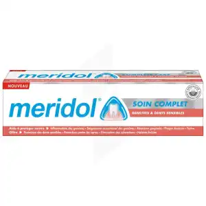 Meridol Soin Complet Sensibilite Dentifrice T/75ml à Libourne