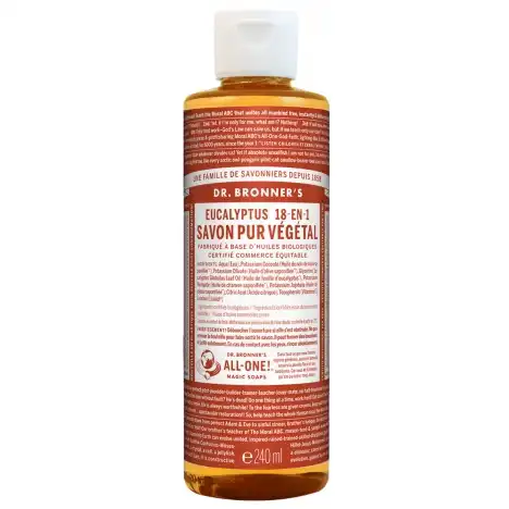 Dr Bronner's Savon Liquide Eucalyptus 240 Ml