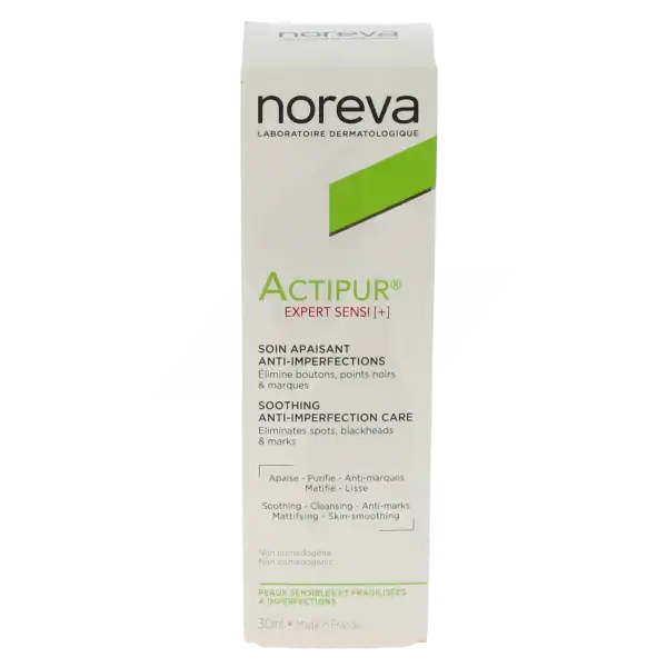 Noreva Actipur Expert Sensi+ Crème Anti-imperfections T/30ml