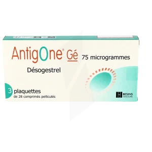 Antigone 75 Microgrammes, Comprimé Pelliculé