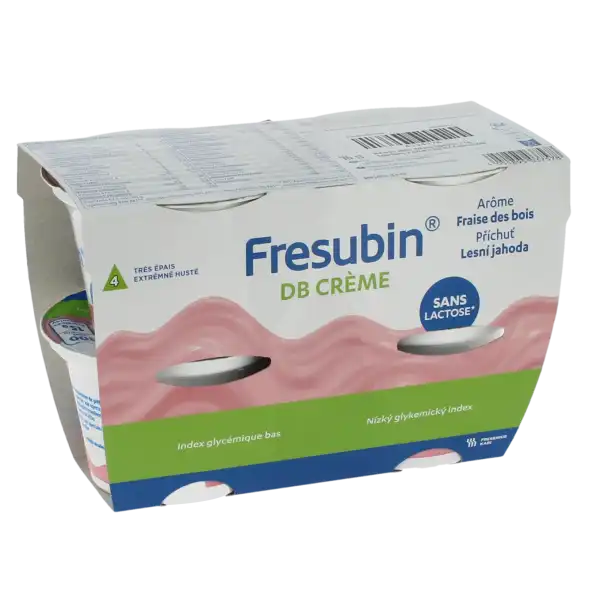 Fresubin Db Crème Nutriment Fraise Des Bois 4pots/200g