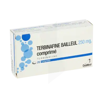 Terbinafine Bailleul 250 Mg, Comprimé à Bordeaux