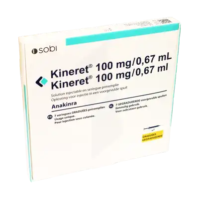 Kineret 100 Mg/0,67 Ml, Solution Injectable En Seringue Préremplie à Casteljaloux
