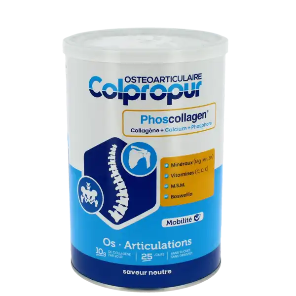 Colpropur Osteoarticulaire Poudre Neutre Pot/325g 25doses