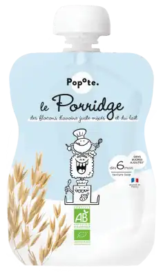 Popote Porridge Bio Gourde/100g à VINCENNES