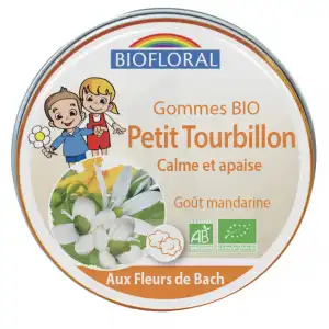 Biofloral Fleurs De Bach Petit Tourbillon Enfant Gommes Bio Mandarine B/45g à Fontcouverte