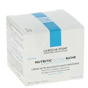 La Roche Posay Nutritic Intense Crème Riche Nutri-reconstituante Profonde Peaux Très Sèches Pot/50ml à Cholet