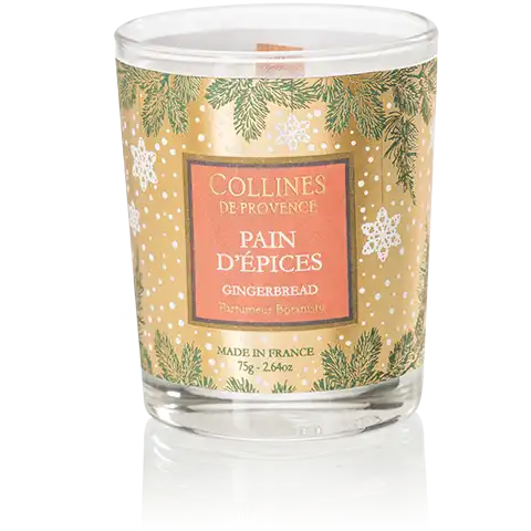 Collines De Provence Bougie Parfumée Pain D'épices 75g