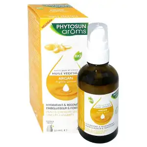 Phytosun Aroms Huile Végétale Bio Argan Fl Pompe/50ml à Lherm