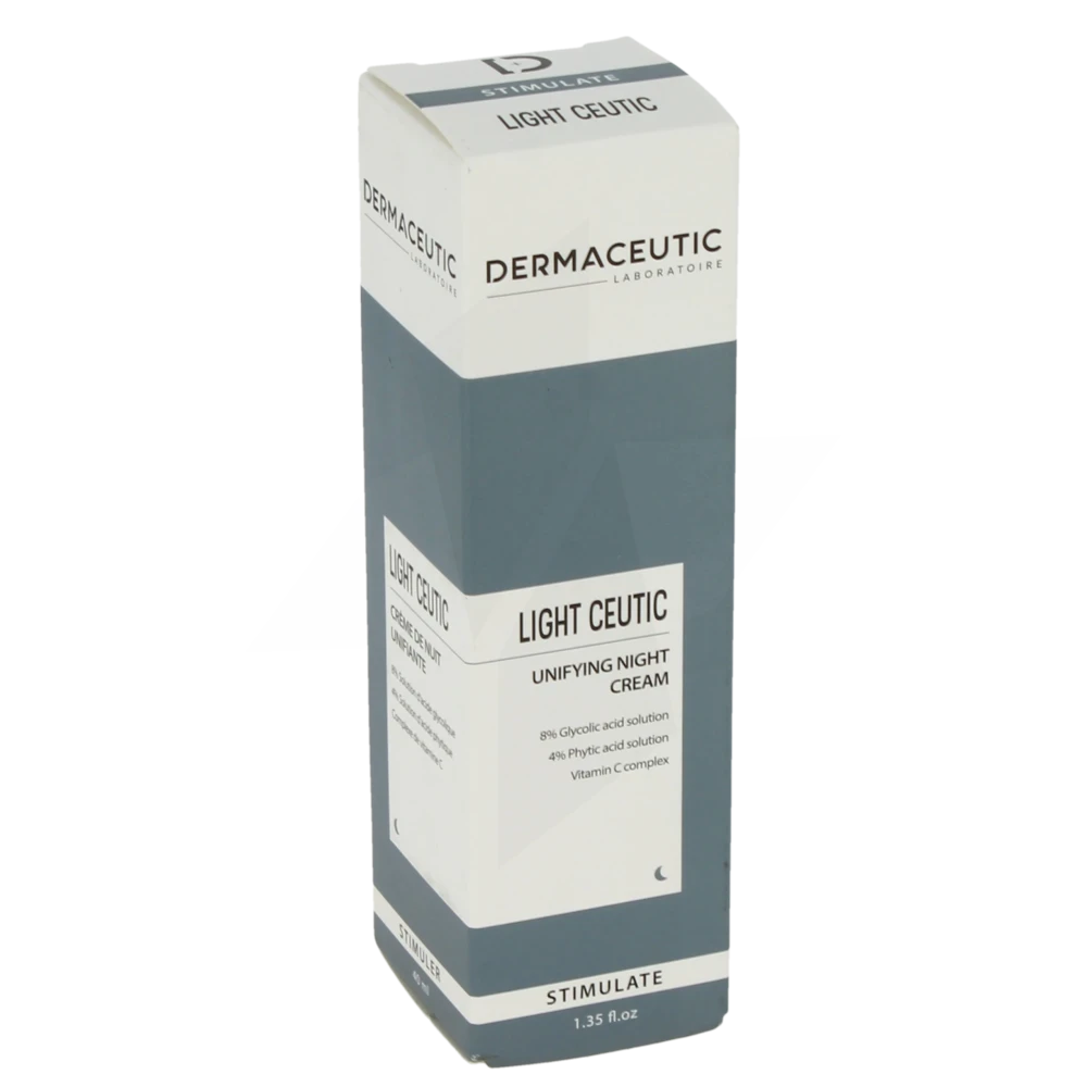 Dermaceutic Light Ceutic Cr De Nuit Unifiante Fl Airless/40ml