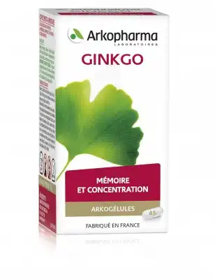 Arkogelules Ginkgo Gél Fl/45 à Saint-Maximin