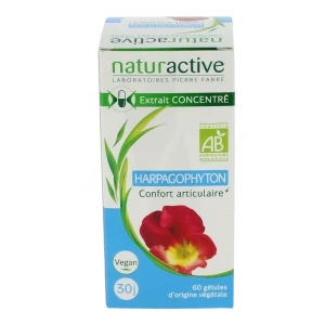 Naturactive Phytotherapie Harpagophyton Bio GÉl Pilulier/60