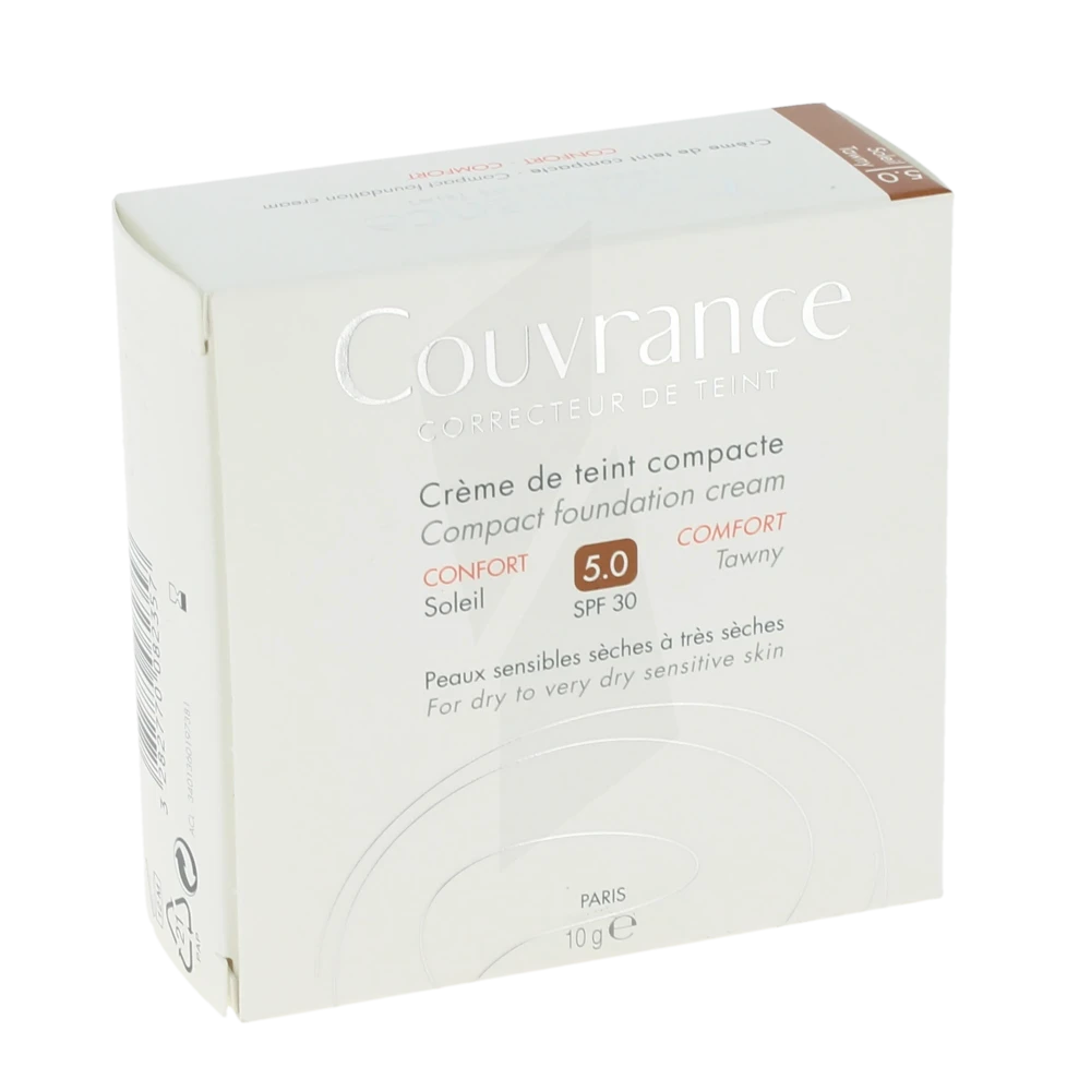 Avène Eau Thermale Couvrance Compact Conf Soleil N°5.0 10gr