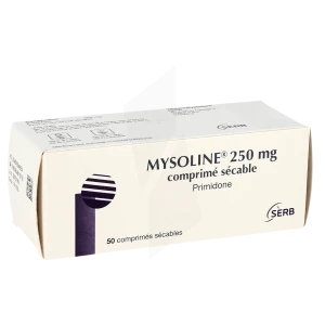 Mysoline 250 Mg, Comprimé Sécable